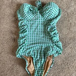 J. Crew convertible strap one piece NWT size 10